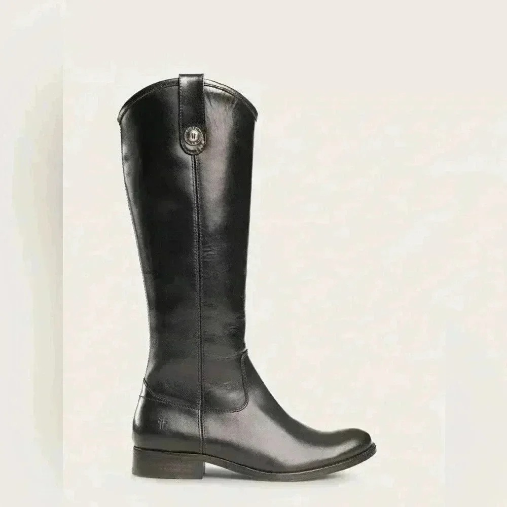 FRYE MELISSA‎ BUTTON INSIDE ZIP